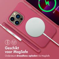 imoshion Color Backcover met afneembaar koord MagSafe Apple iPhone 13 Pro - Raspberry