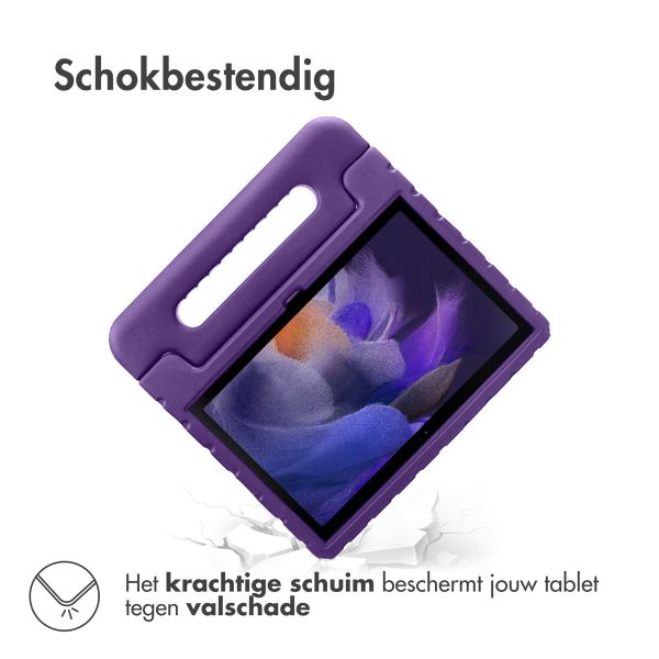 imoshion Kidsproof Backcover met handvat Samsung Galaxy Tab A8 - Paars