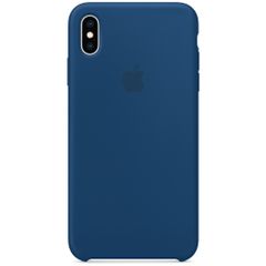 Apple Silicone Backcover Apple iPhone Xs Max - Blue Horizon