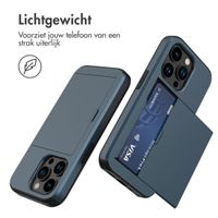 imoshion Backcover met pasjeshouder Apple iPhone 15 Pro - Donkerblauw