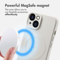 imoshion Colour Back Cover with MagSafe Apple iPhone 14 - Beige