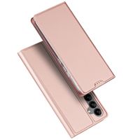 Dux Ducis Slim Softcase Bookcase Samsung Galaxy A34 (5G) - Rosé Goud