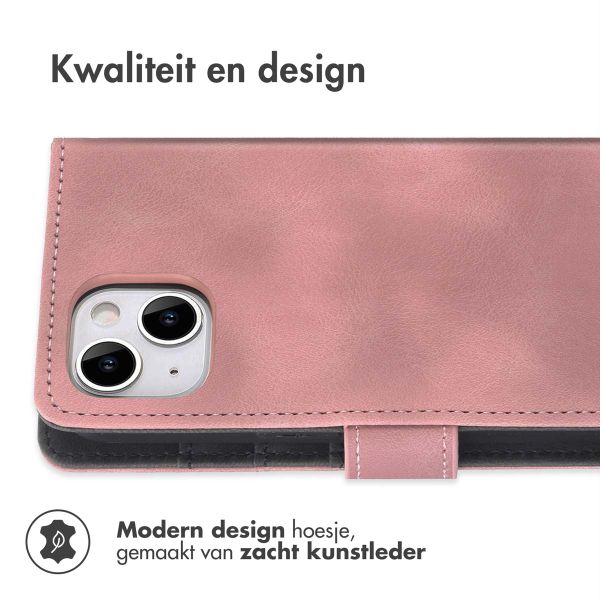 imoshion Bookcase met koord iPhone 14 - Roze