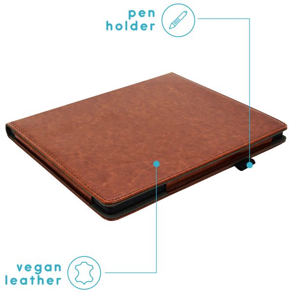 imoshion Vegan Leather Bookcase Kobo Elipsa 2E - Donkerbruin