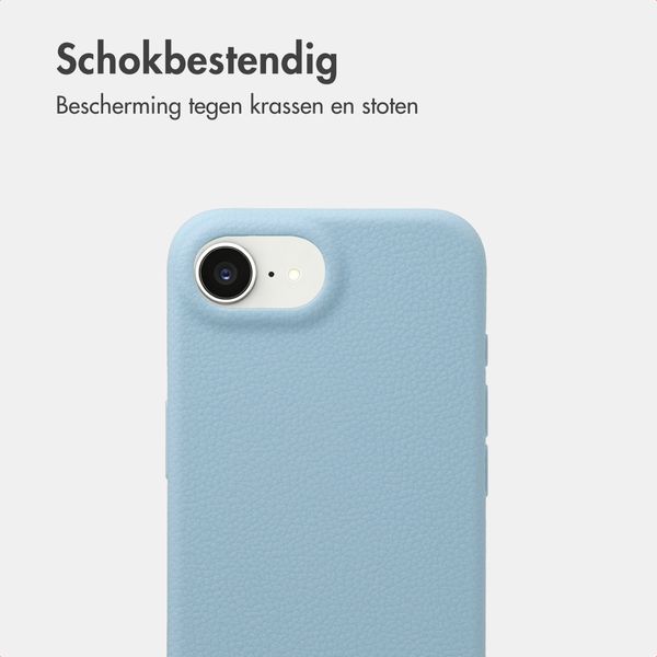 imoshion Texture Backcover Apple iPhone 17e / 16e - Lichtblauw
