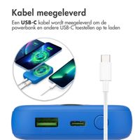 imoshion MagSafe Powerbank - 10.000 mAh - Draadloze powerbank - Cobalt Blue