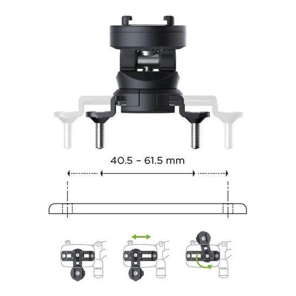 SP Connect Brake Mount SPC+ Telefoonhouder Scooter / Motor - Remvloeistof reservoir - Zwart