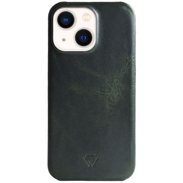 Wachikopa Full Wrap Backcover iPhone 13 - Dark Green