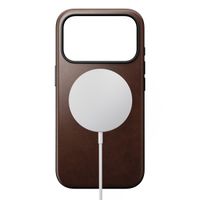 Nomad Modern Horween Leather Case Apple iPhone 17 Pro - Rustic Brown