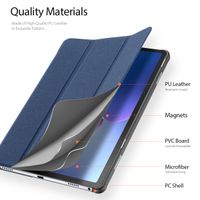 Dux Ducis Domo Bookcase Lenovo Tab M10 (3rd gen) - Donkerblauw