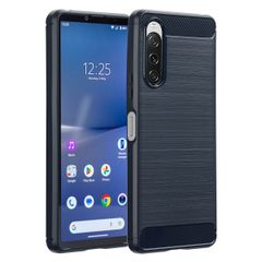 imoshion Brushed Backcover Sony Xperia 10 V - Donkerblauw