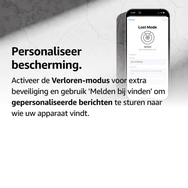 Rolling Square AirCard™ - Bluetooth tracker voor je portemonnee