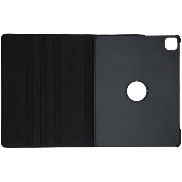 Ontwerp je eigen 360° draaibare tablethoes Apple iPad Pro 12.9 (2020) - Zwart