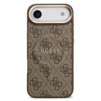 Guess Classic 4G Logo Backcover met MagSafe Apple iPhone Air - Bruin