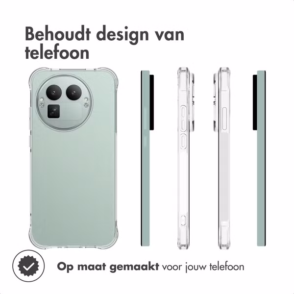 imoshion Shockproof Case Realme GT 8 Pro - Transparant