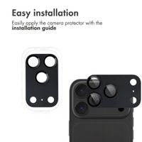 imoshion Camera Protector Glass 2-pack Apple iPhone 18 Pro / 17 Pro - Black