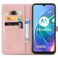 imoshion Mandala Bookcase Motorola Moto G30 / G20 / G10 (Power) - Rosé Goud