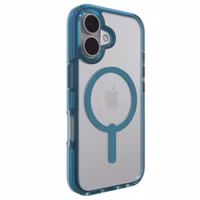 ZAGG Santa Cruz Snap Case met MagSafe Apple iPhone 16 - Clear / Blue