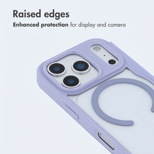 imoshion Transparent Bookcase with MagSafe Apple iPhone 17 Pro - Lilac