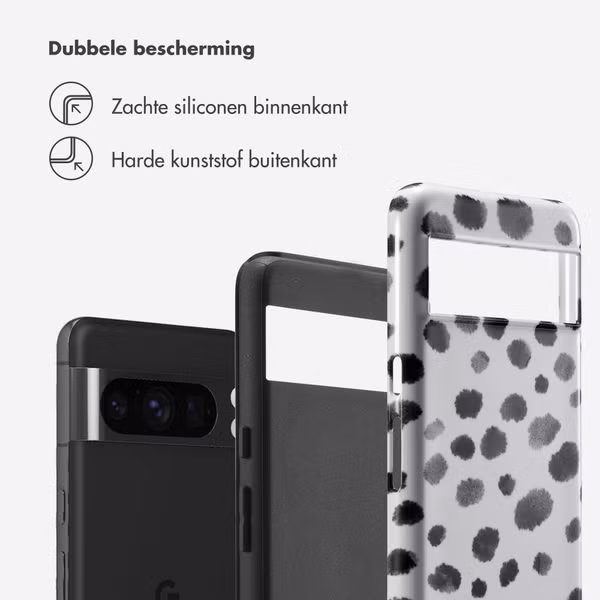 Selencia Vivid Backcover Google Pixel 8 Pro - Trendy Leopard
