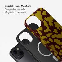 Selencia Vivid Backcover met MagSafe Apple iPhone 13 - Moo'd Olive Dust