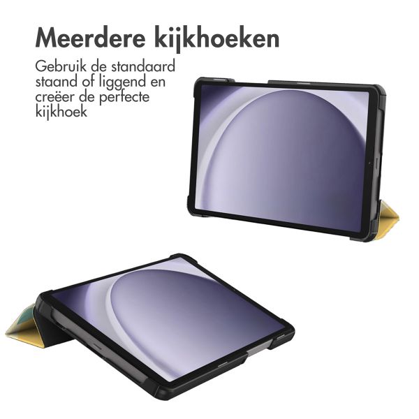 imoshion Design Trifold Bookcase Samsung Galaxy Tab A11 / A9 8.7 inch - Citrus Dream