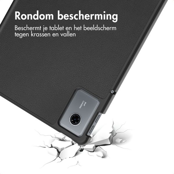 imoshion Trifold Bookcase Lenovo Idea Tab - Zwart