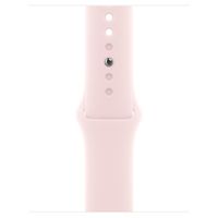 Apple Sport Band Apple Watch Series 1 t/m 9 / SE (38/40/41 mm) | Series 10 / 11 (42 mm) - Maat M/L - Light Pink