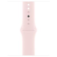 Apple Sport Band Apple Watch Series 1 t/m 9 / SE (38/40/41 mm) | Series 10 (42 mm) - Maat M/L - Light Pink