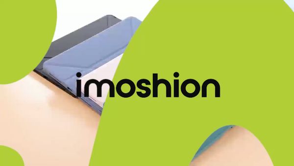 imoshion Origami Bookcase Apple iPad 9 (2021) 10.2 inch / iPad 8 (2020) 10.2 inch / iPad 7 (2019) 10.2 inch - Lavender