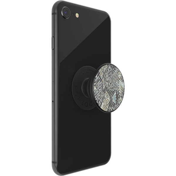 PopSockets Luxe PopGrip - Embossed Metal Python