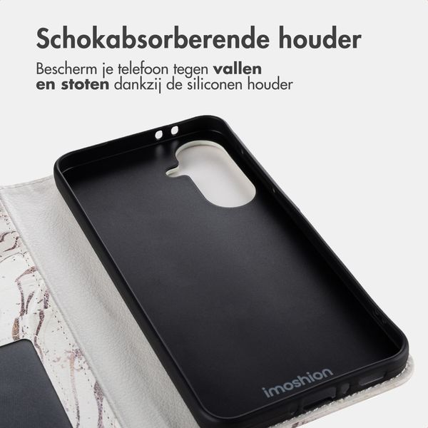 imoshion Design Bookcase Samsung Galaxy A57 (5G) - Sandy Marble