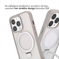 Accezz Ring Stand Backcover met MagSafe Apple iPhone 13 Pro Max - Grijs