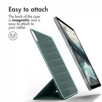 imoshion Magnetic Book Case Apple iPad Pro 13 (2025) M5 / (2024) M4 - Dark Green