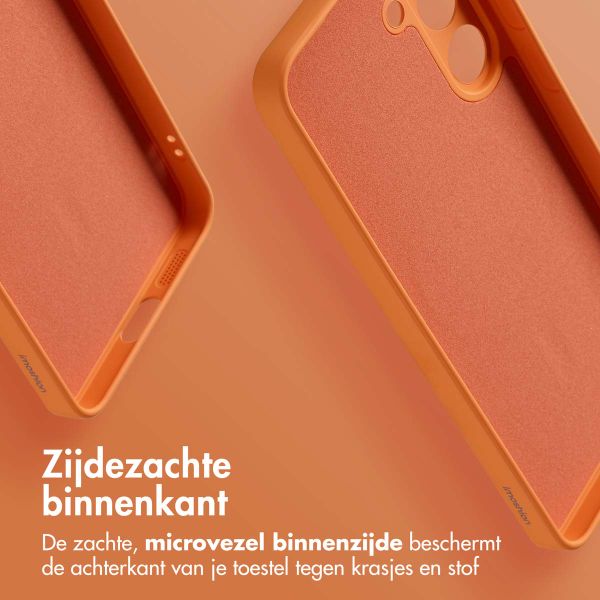 imoshion Color Backcover met MagSafe Samsung Galaxy S25 Plus - Neon Orange