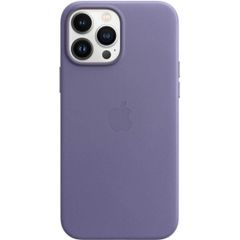 Apple Leather Backcover MagSafe Apple iPhone 13 Pro Max - Wisteria