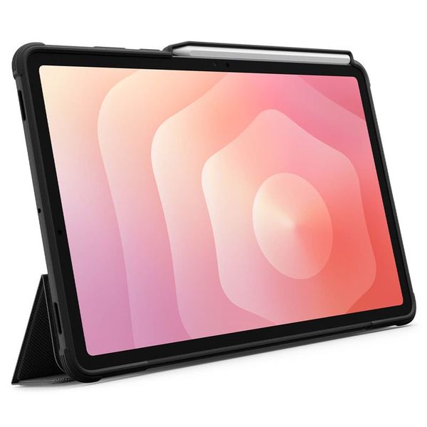 Spigen Rugged Armor Pro Bookcase Samsung Galaxy Tab S11 - Zwart