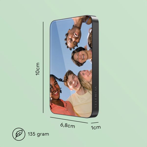 Ontwerp je eigen MagSafe Powerbank 5000 mAh - Black