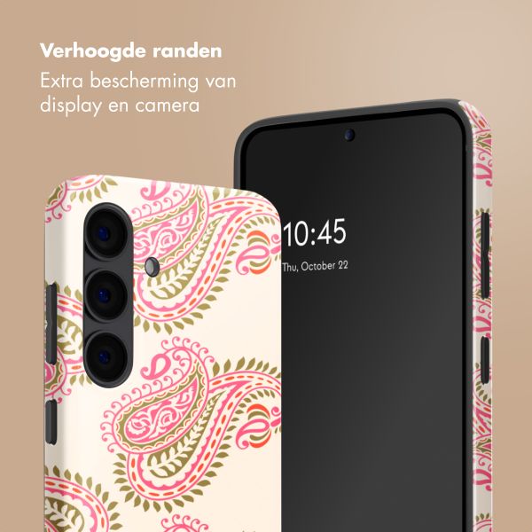 Selencia Vivid Backcover Samsung Galaxy S24 - Paisley Blush
