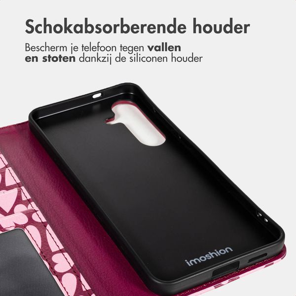 imoshion Design Bookcase Samsung Galaxy S25 - Hearty Blush
