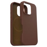 OtterBox Symmetry Cactus leren Backcover iPhone 16 pro - Rich Adobe Brown