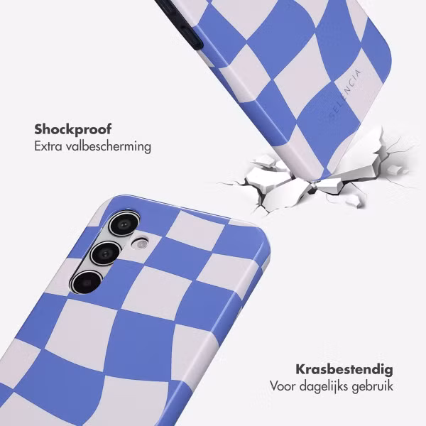 Selencia Vivid Backcover Samsung Galaxy A55 - Groovy Sapphire Blue