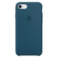 Apple Silicone Backcover Apple iPhone SE (2022 / 2020) / 8 / 7 - Cosmos Blue