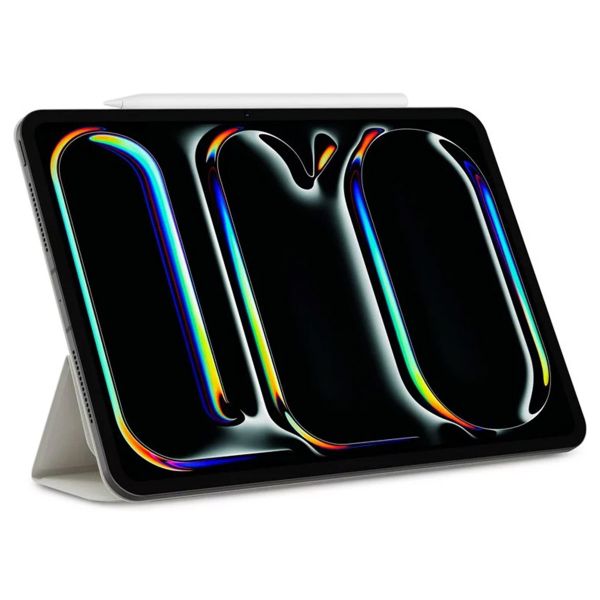 Spigen Air Skin folio OneTap Apple iPad Pro 11 (2024) M4 - Grijs
