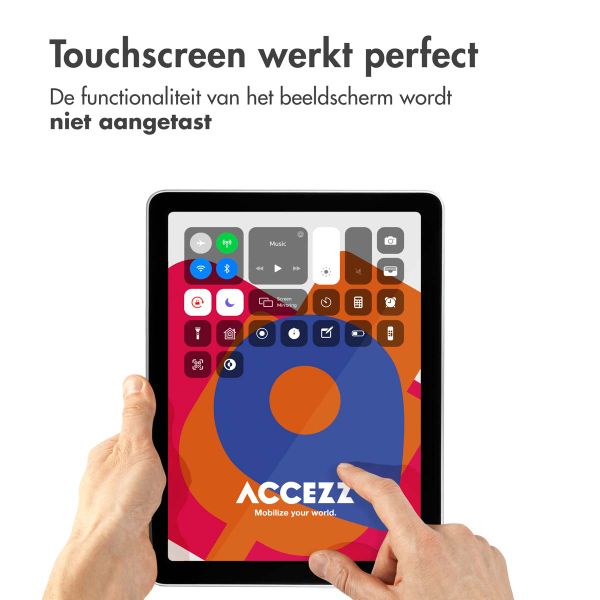 Accezz Glass screenprotector + Applicator iPad 10 (2022) 10.9 inch