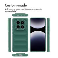 imoshion EasyGrip Backcover Xiaomi Redmi Note 14 Pro (5G) - Donkergroen