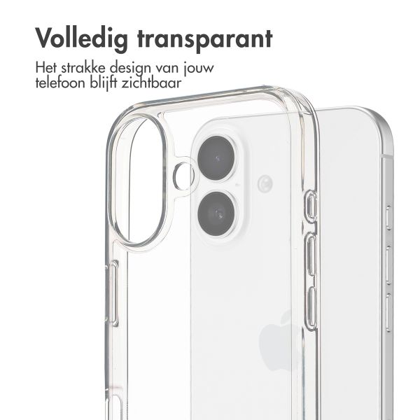 imoshion Stand Backcover iPhone 16 Plus - Transparant