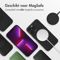 imoshion Color Backcover met MagSafe Apple iPhone 13 Pro - Zwart