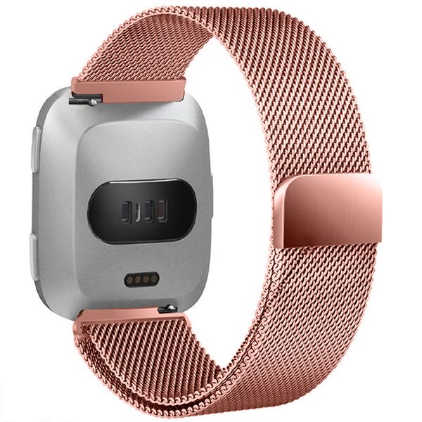 imoshion Milanees Watch bandje Fitbit Versa 2 / Versa Lite - Rosé Goud