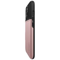 Spigen Slim Armor CS Backcover iPhone 13 - Rosé Goud